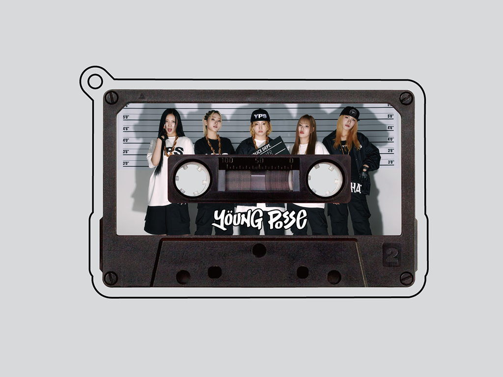 Cassette Tape keyring
