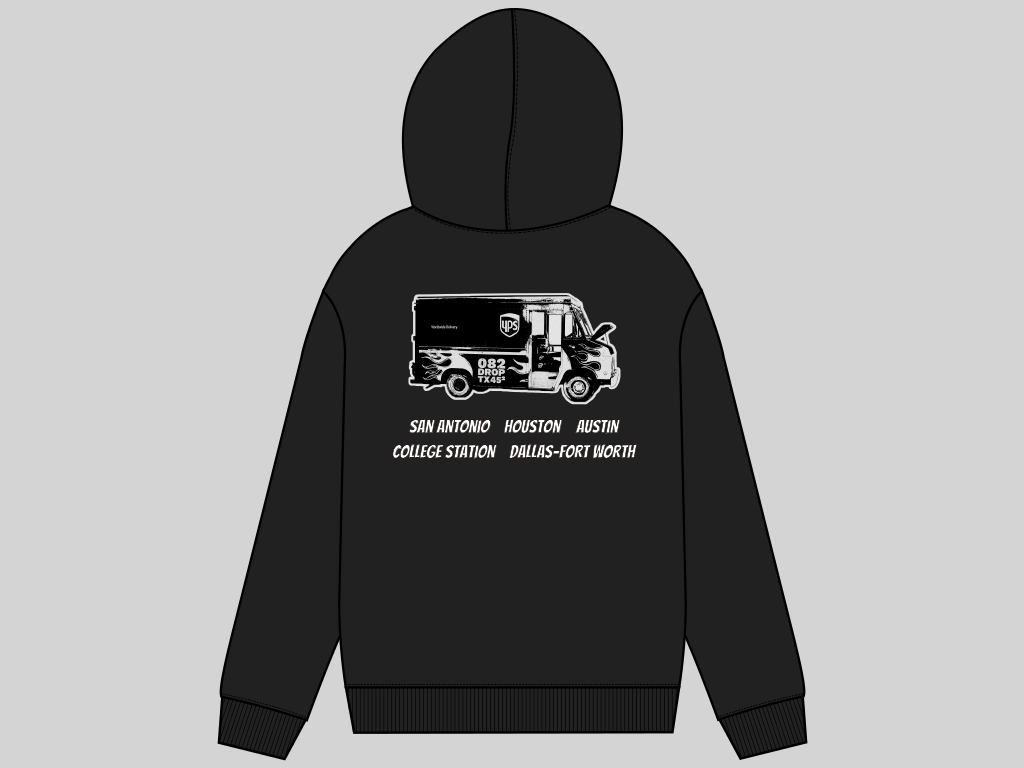 YPS TRUCK ZIP HOODIE